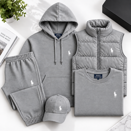 RL™ 5-Piece Set – Sweat, Pants, Jacket & Tee